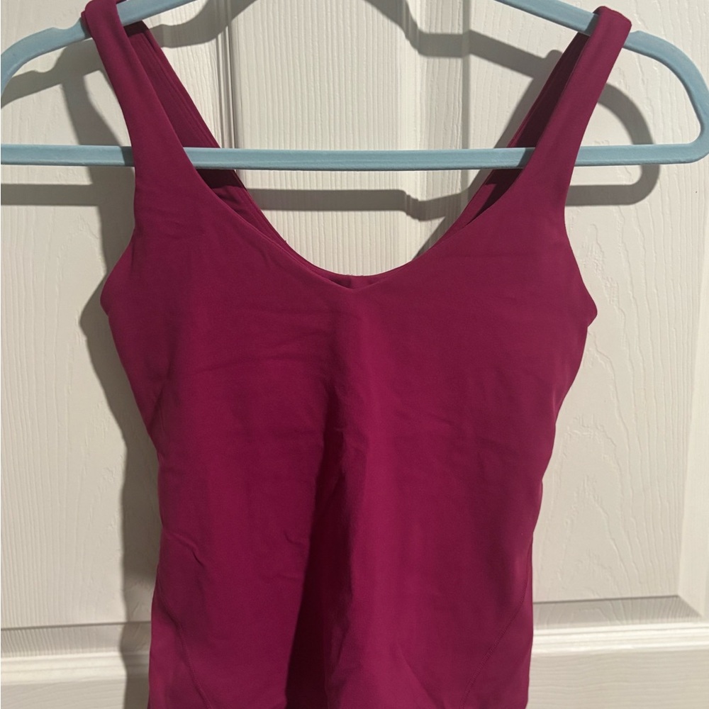 lululemon athletica Magenta Align Tank
